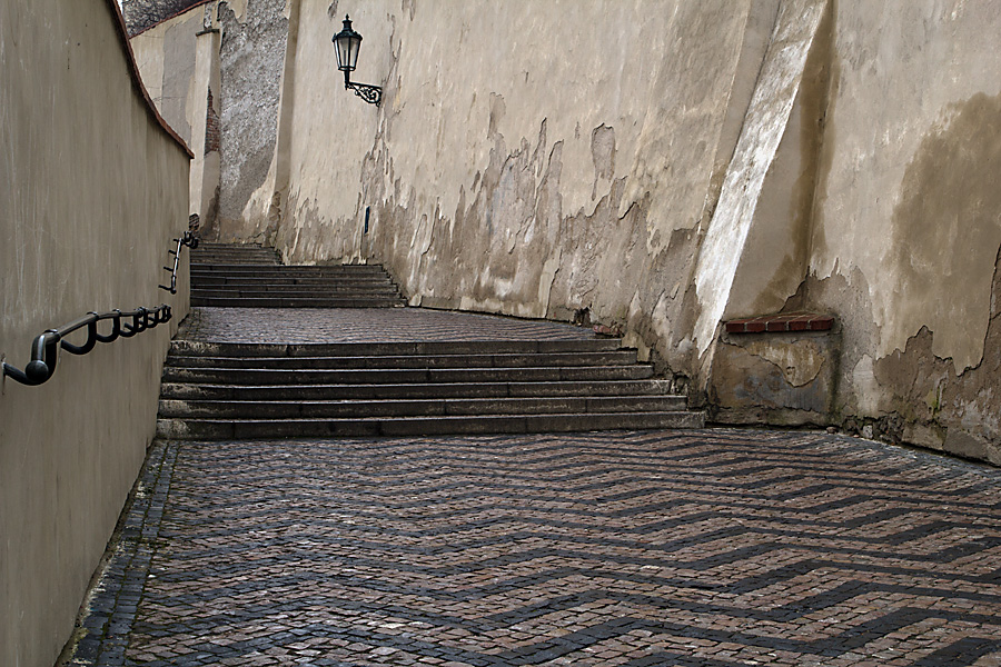Praha- zámecké schody